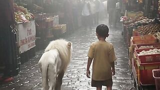 Animals bersama anak kecil