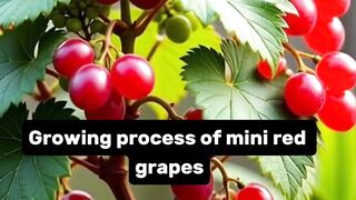 Mini Grape Growth Process