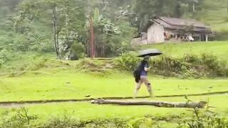 The atmosphere became cold