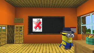 GIANT SCARY TOM vs JERRY in Minecraft ! Real Tom and Jerry - GAMEPLAY Movie Trap