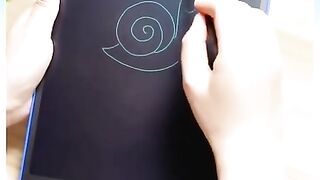 LCD DRAWING Writing Table