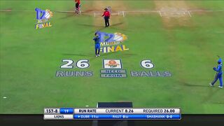 Best Thrilling Final over ever in cricket History