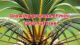 Mini Coconut Growth Process