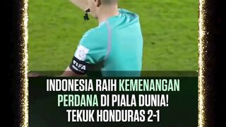 Fadly Alberto membawa tim nasional U17 Indonesia unggul 2-1 atas