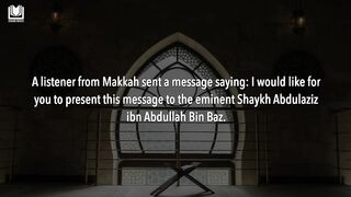 Precious Advice for Those Afflicted with Waswas Shaykh Abdulaziz Bin Baz رحمه