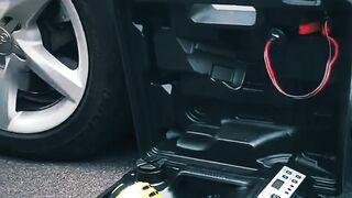 The All-In-One Car Jack Kit That Changes Tires in Minutes  No Manual Lifting Required