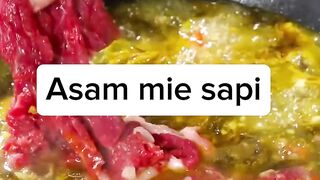 asam mie sapi