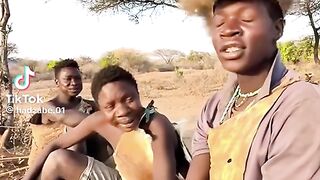 Hadzabe habibi tries to say shakira and Jackson