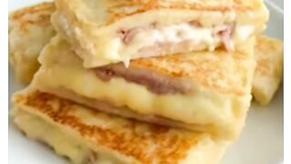 Cheese and Ham Toastie Dippers