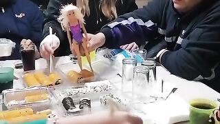 Sushi Night Just Got Weird Dads Barbie Chopstick Hack!