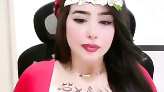 Arabian beautiful alija shahzadi Open show in tango