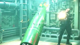 Aquaman was hit head-on by a howitzer, and the result