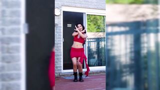 Indian Girl Deepti Chettri Dance