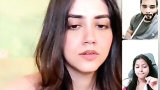 Indian items Hot girls resma vs anika  ka bigo live show pk punishment