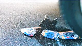 MINI BALÃO DE MELANCIA DA COCA-COLA VS CARRO, Coca-Cola Zero, Powerade, Fanta, Sprite, Fruko e Mentos