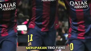 Trio Messi, Suarez, dan Neymar merupakan Trio yang mengerikan di lini serang Barcelona.