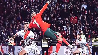 CR7 Legendary Bicycle Kick  The Most Beautiful Goal in Football History!
