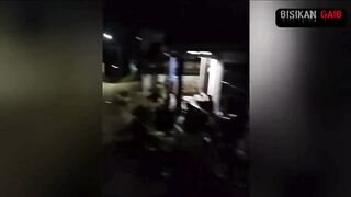 pocong depan rumah