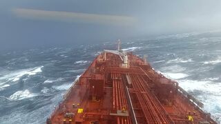 The restless waves of the Atlantic Ocean