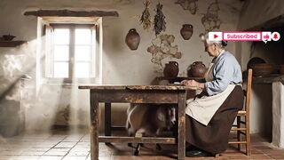 Grandma and Goat Plant Lemon Tree