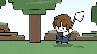 Minecraft animation
