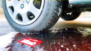 ORBEEZ COCA COLA BALLOON VS CAR, Coca Cola Zero, PowerAde, Fanta, Sprite, Fruko e Mentos Undergrou