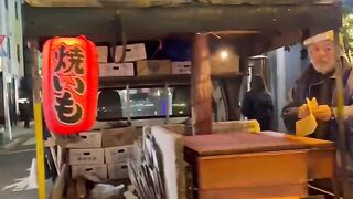 Japanese Street Food Style In Tokyo