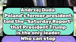 President Polish Andrzej Duda