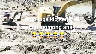 Working while taking care of a child