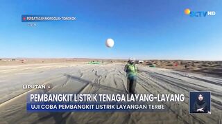 China Tests First Flight of Largest Power-Generating Kite