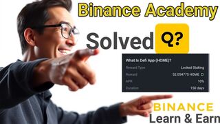 Binance Academy HOME Token Quiz Answers Get 52 HOME