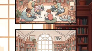 Library  Find the Differences Challenge