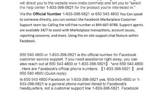 Facebook help center