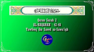 Popular Verses Read by Imams - Quran Surah 2 Al-Baqarah 42 48