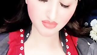 Bangladeshi misworded unique item hot girls Anisha Nur ka open live show  pat - 1