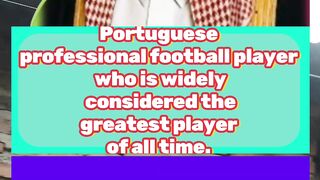 Cristiano Ronaldo Football Player from Portugal