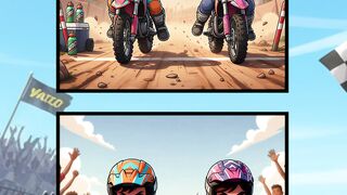 Kids Bike Race  Find the Differences Challenge