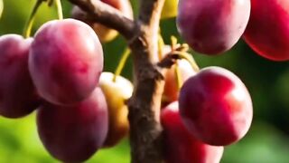 Mini Plum Tree Growth Process