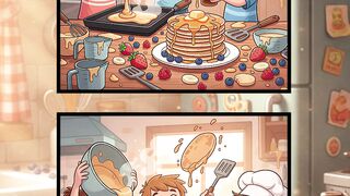 Kids Baking  Find the Differences Challenge