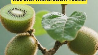 Mini Kiwi Tree Growth Process