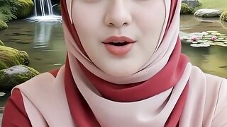 Beautiful Muslim woman