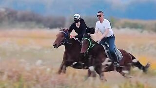 Horse riding