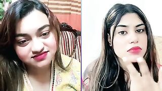 Bangladeshi beautiful 2 items Hot girls  Pk Panismant live show