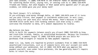 Can Zelle refund money if scammed? (gethelpmoneyback)