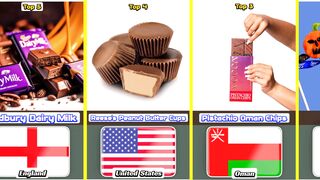 Top 5 Super Best Candy From 5 Different Countries In The World