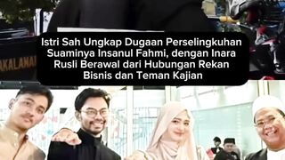 Istri sah Insanul Fahmi mengungkap dugaan perselingkuhan suaminya dengan Inara Rusli.