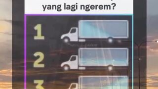 Truck yg mana yaaa yg lagi ngerem