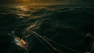Hooked in the Storm! The Most Intense Ocean Catch Ever!