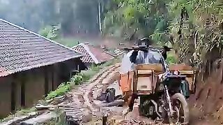 The struggle to find food in remote villages
