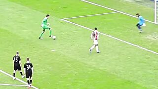 When the goalkeeper becomes